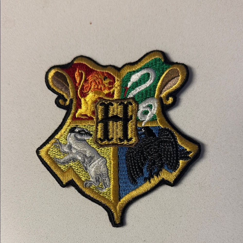 Hogwarts House Crest Patch